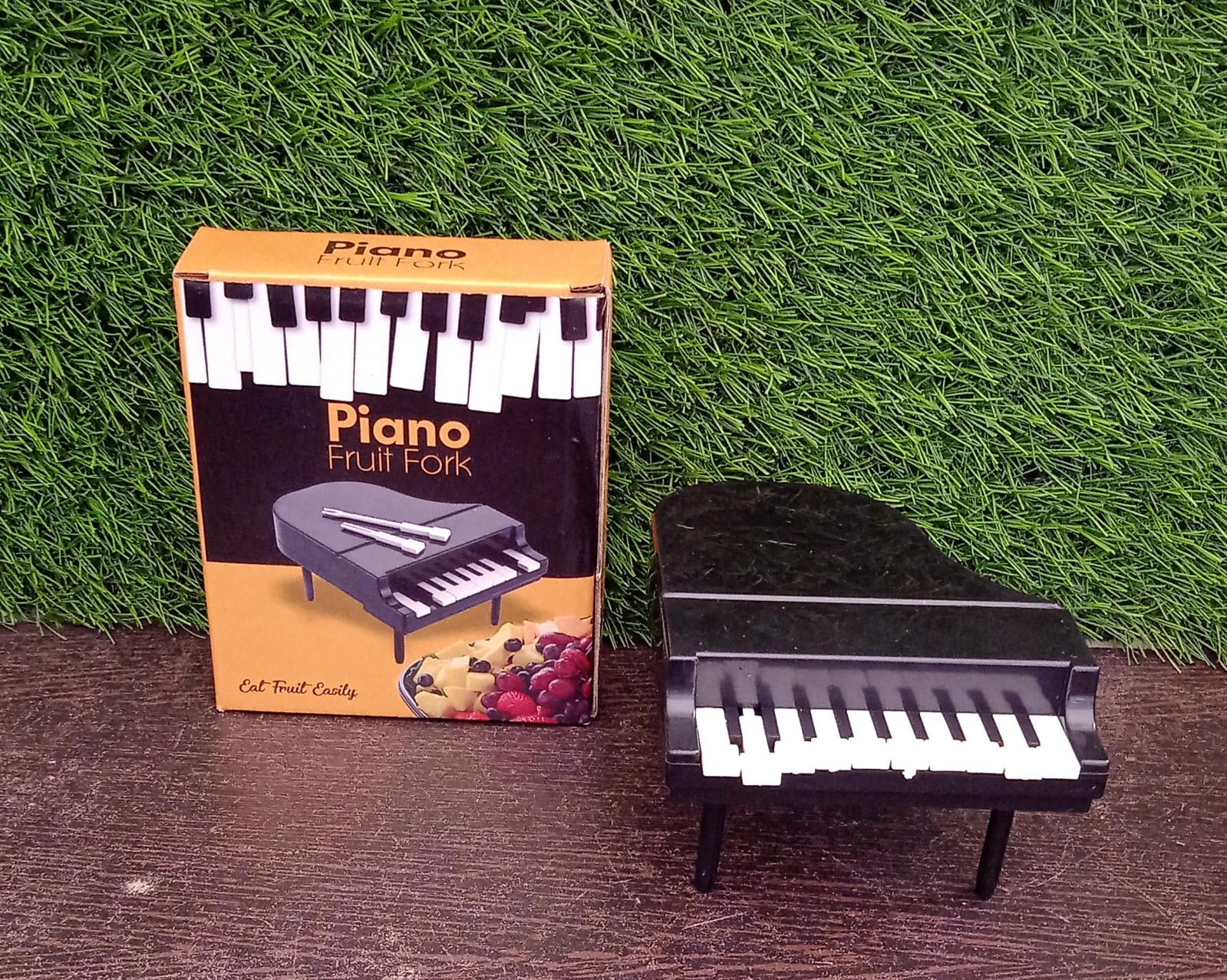 piano themed forks piano themed forks